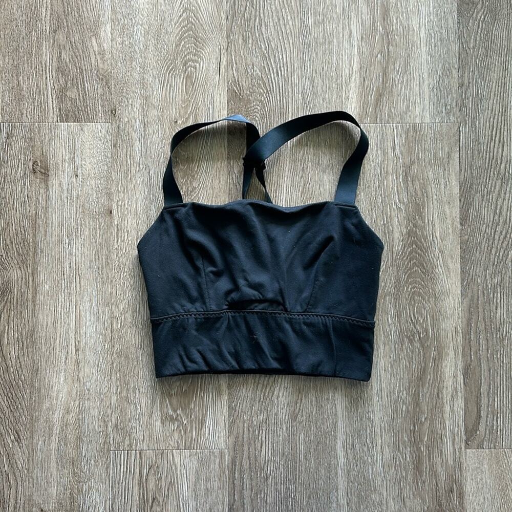 Athleta Lotus D-DD Sports Bra Black Size XS